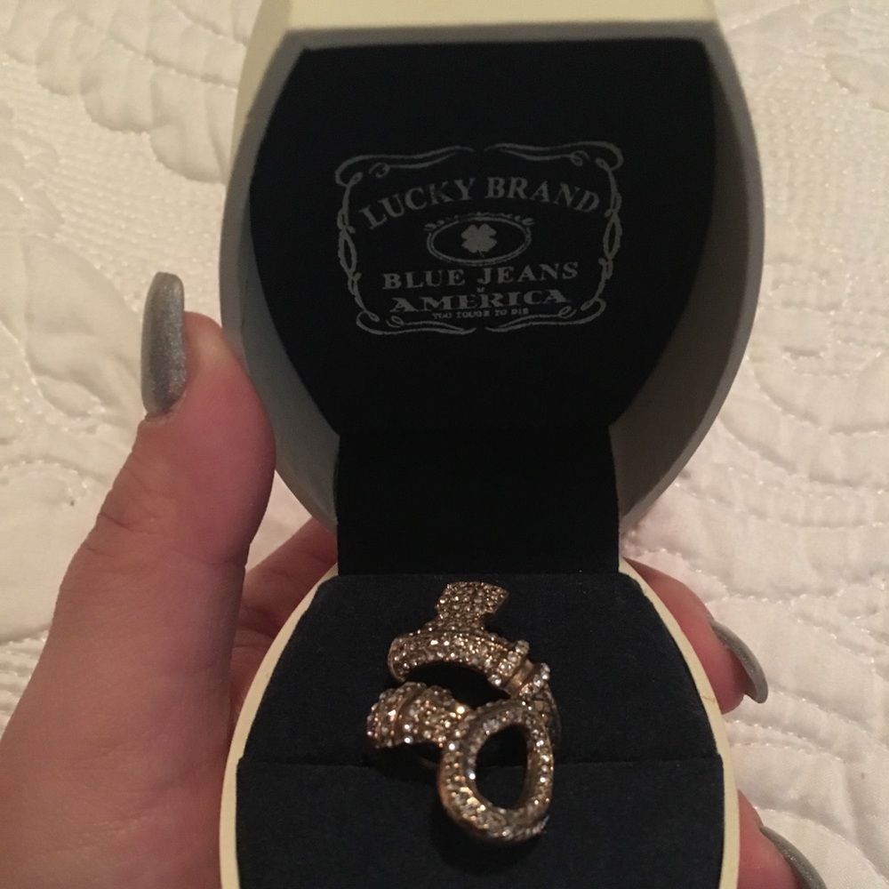 Lucky brand ring